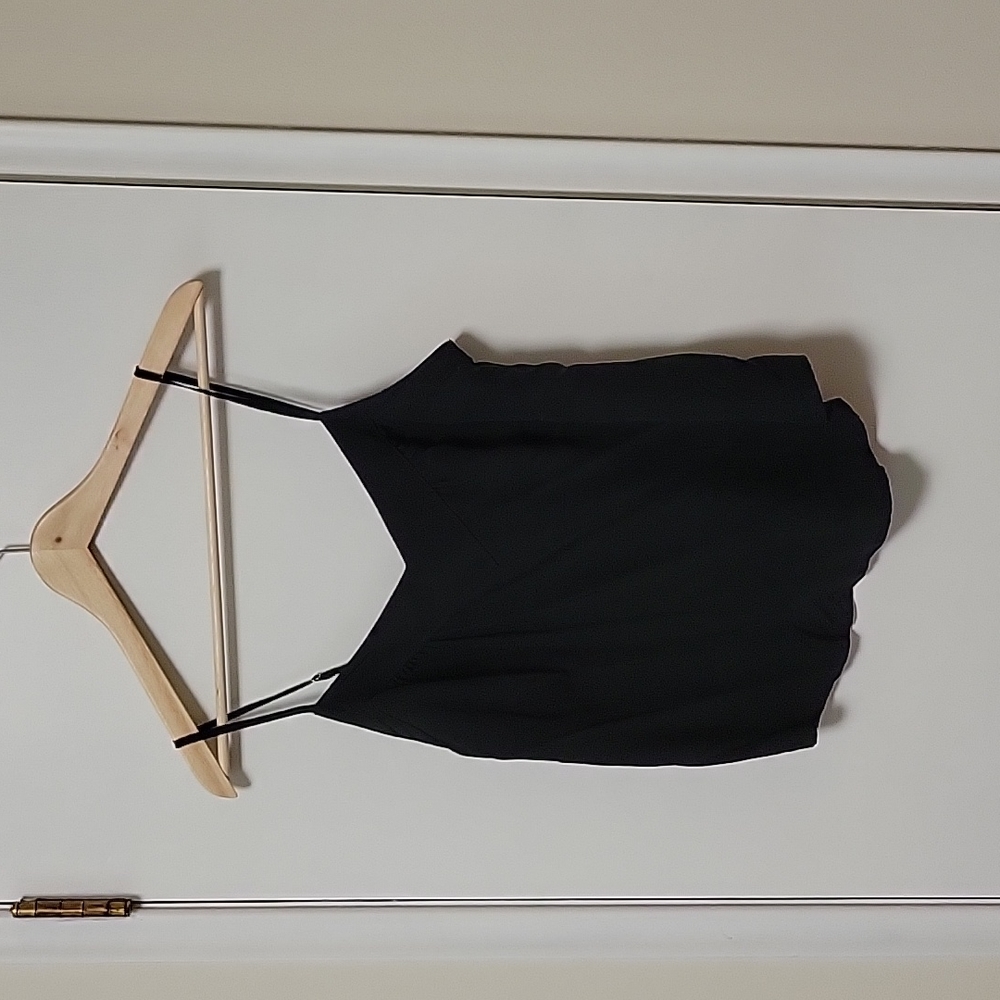 La Fee Verte - Medium, black, camisole, gold zipper